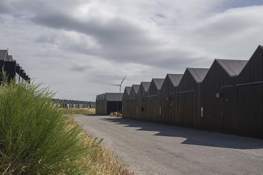 Slusehusene - Hvide Sande Sluse ferieboliger Baghus på feriehuse i én etage