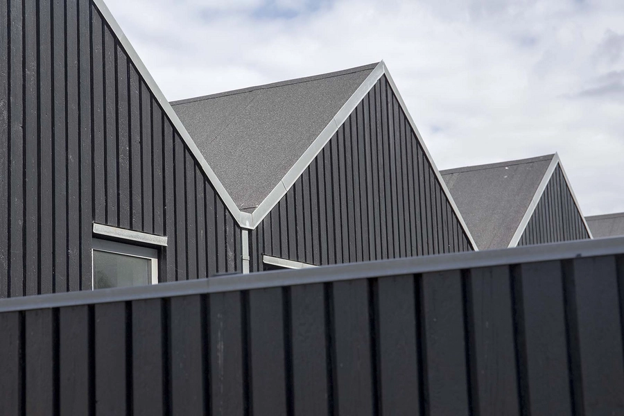 Slusehusene - Hvide Sande Sluse ferieboliger Detalje, materialitet