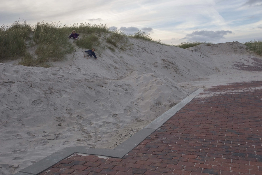 Vestled Møde mellem tegl og sand