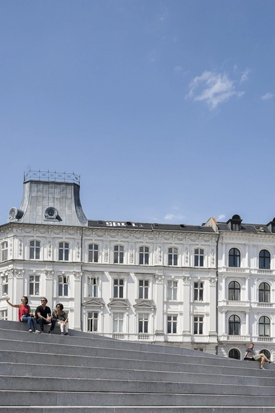 Israels Plads Den store trappe