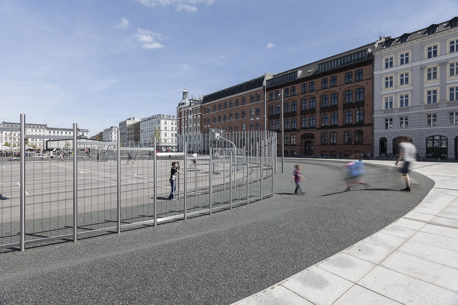 Israels Plads Indgang til boldburet