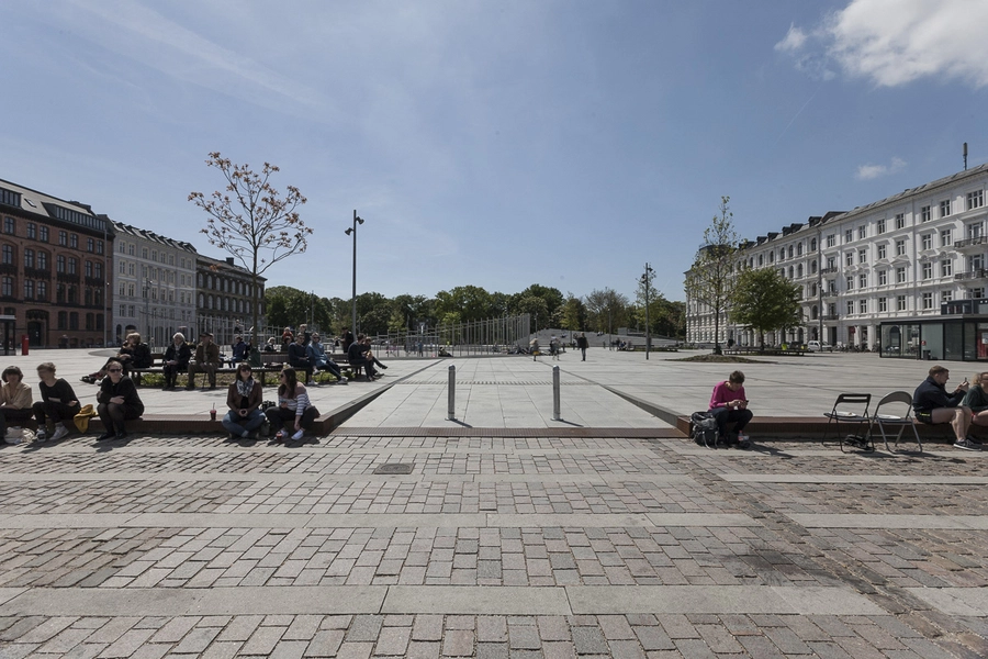Israels Plads Indgang fra Vendersgade