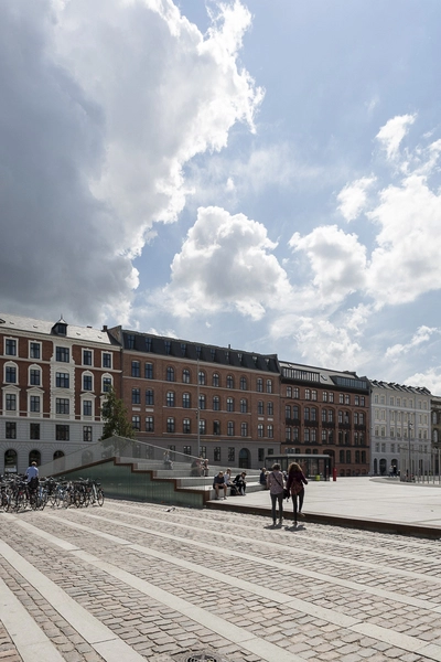 Israels Plads Trappe ved Vendersgade