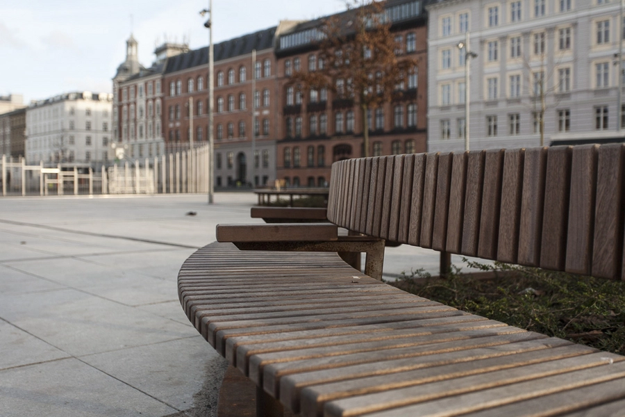 Israels Plads Bænkdetalje