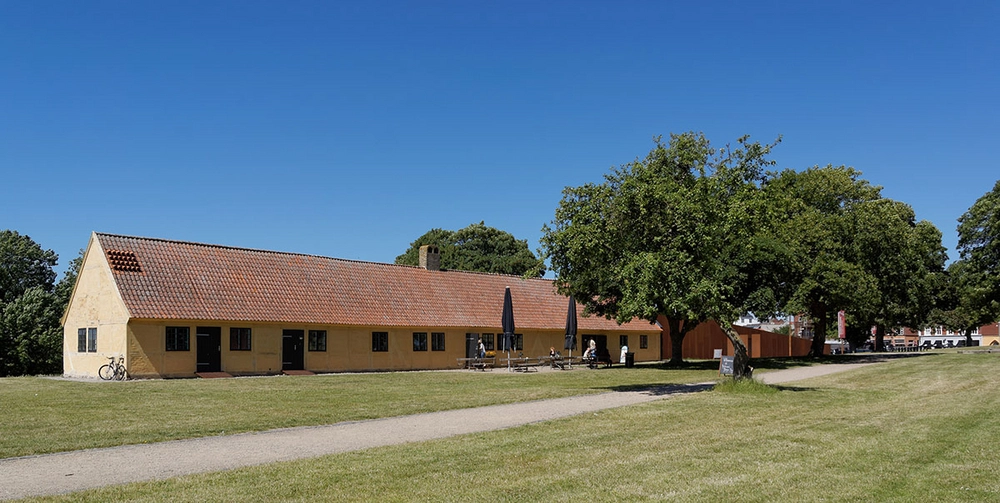 Danmarks Borgcenter Borgcenteret set fra syd-øst