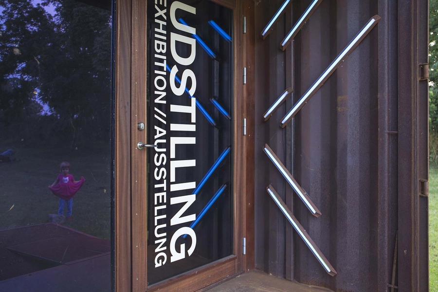 Danmarks Borgcenter Udstillingscontainer, belysning