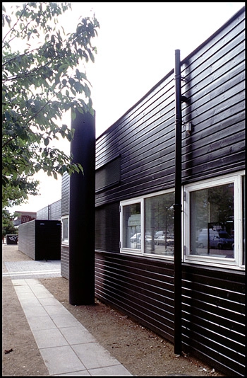 Kulturhuset Islands Brygge Facade mod bebyggelsen