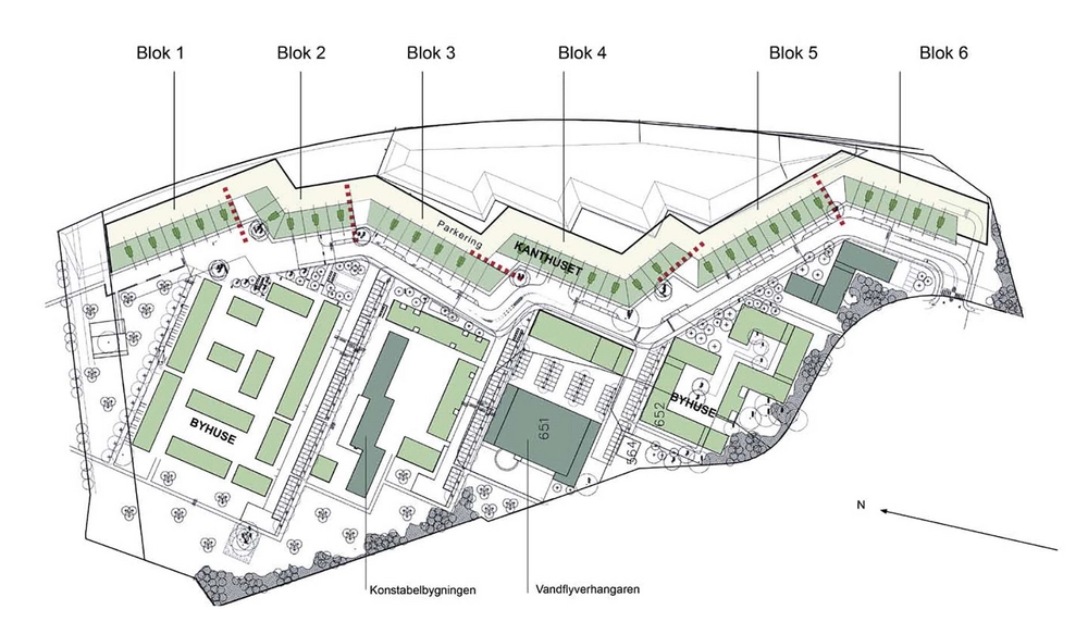 Margretheholm - Udsigten Situationsplan