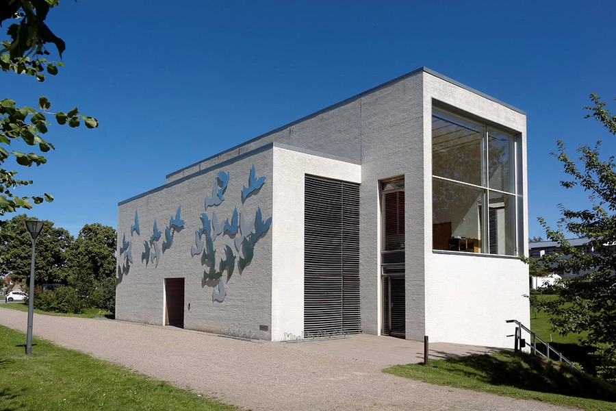 Hørsholm Sognegård Bygningen set fra syd-vest