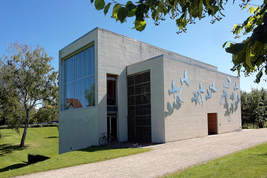 Hørsholm Sognegård Bygningen set fra nordvest