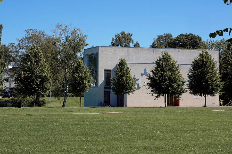 Hørsholm Sognegård Vestfacaden