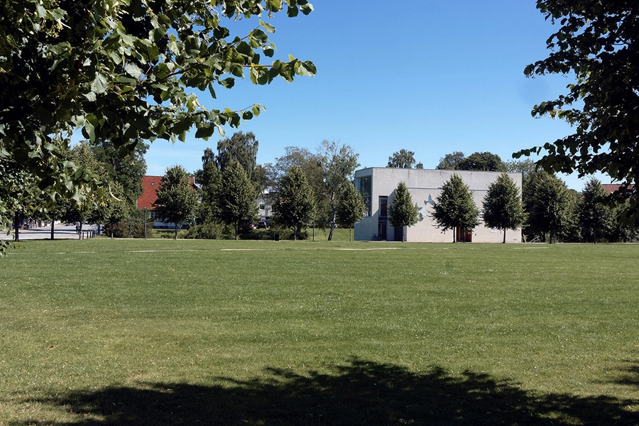 Hørsholm Sognegård Vestfacaden