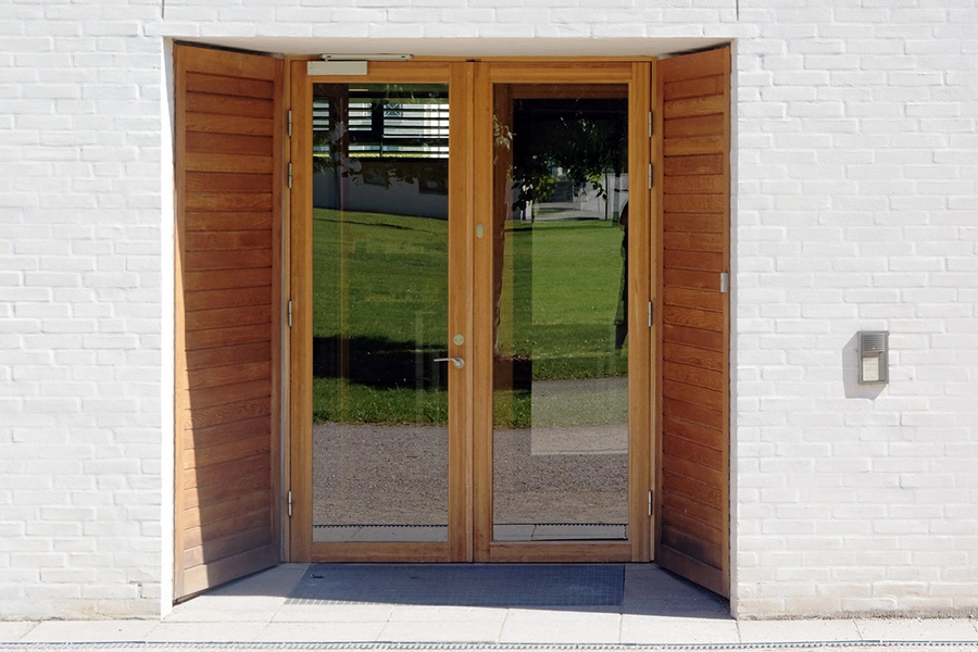 Hørsholm Sognegård Hovedindgangen