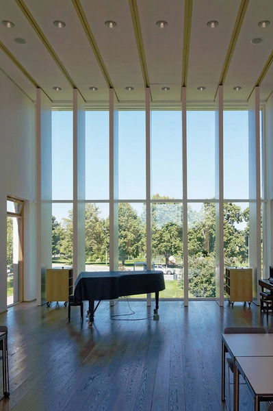 Hørsholm Sognegård Sognesal, interiør