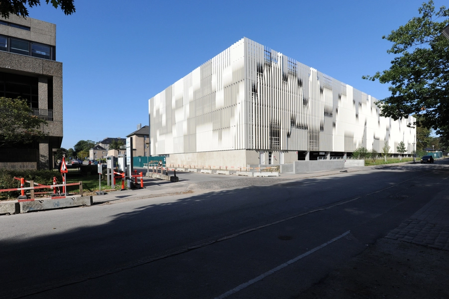 Rigshospitalet - Parkeringshus Set fra nordøst.