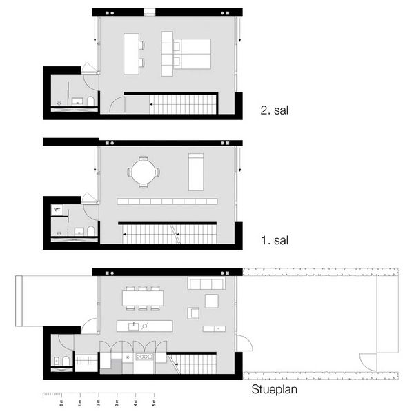 Town House Plan, bolig