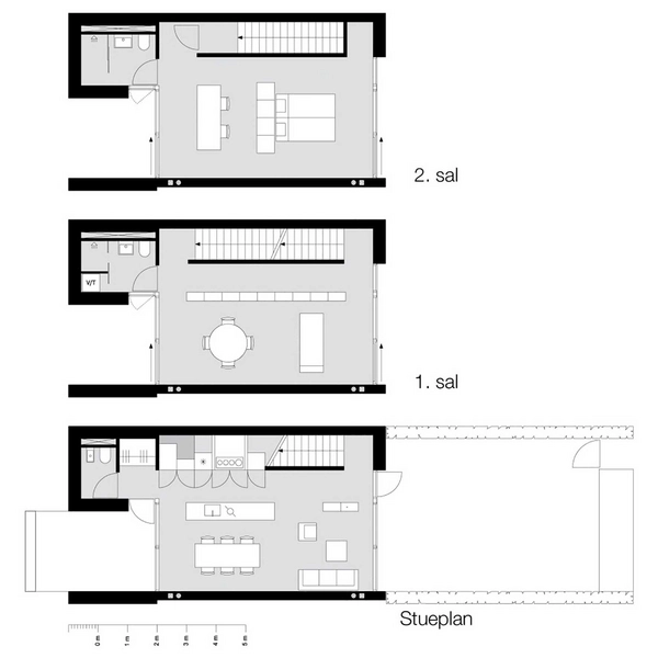 Town House Plan, bolig