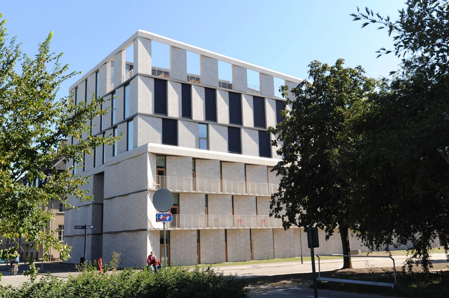 Rigshospitalet - Patienthotel og administration Set fra sydvest.