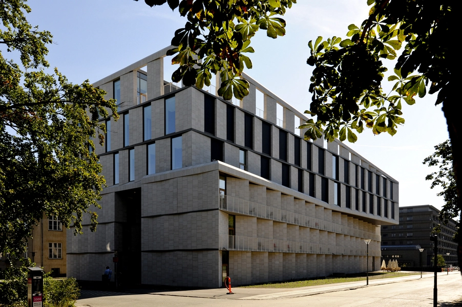 Rigshospitalet - Patienthotel og administration Set fra sydvest