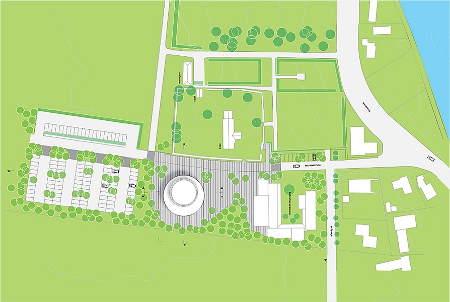 Helligtrekongers Kirke Oversigtsplan