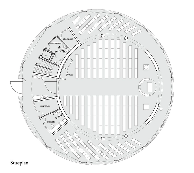 Helligtrekongers Kirke Plan