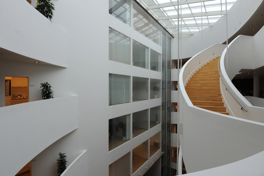 Sampension Atrium set fra syd