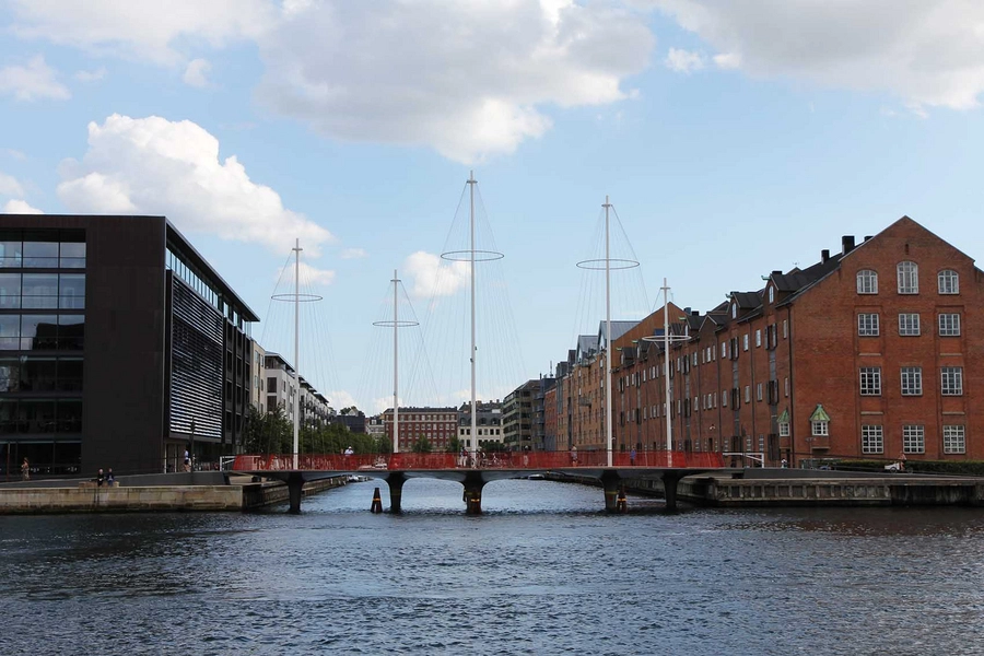 Cirkelbroen Kig fra nord