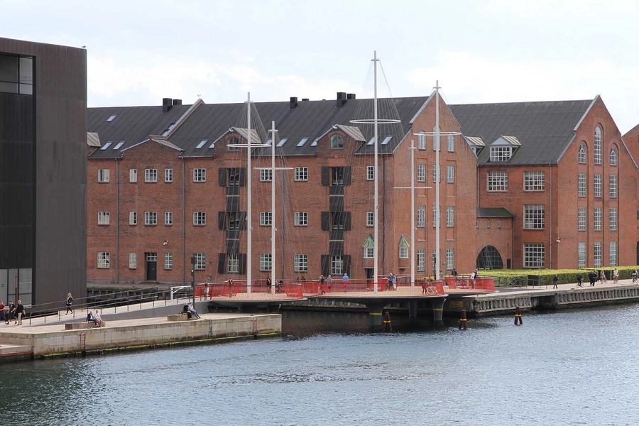 Cirkelbroen Kig fra nord-øst