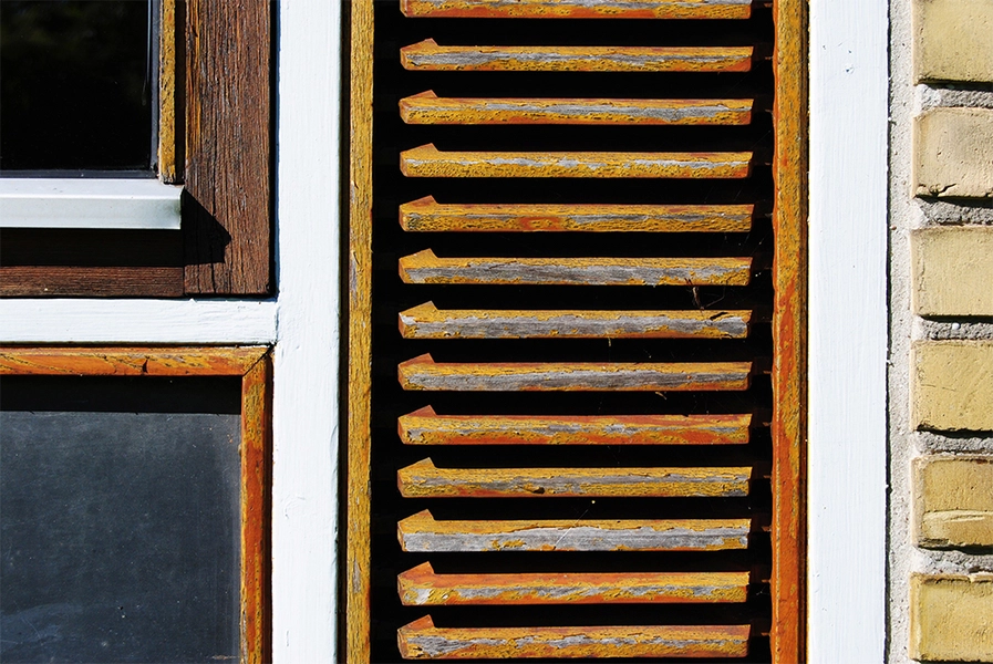 Brøndby Rådhus Facadedetalje fra ’Cigarkassen’