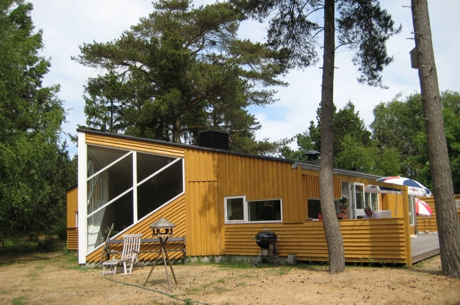 Ahornhuset Gavlparti fra Sydvest