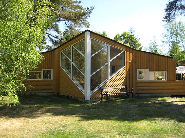 Ahornhuset Vestgavl i selvskygge