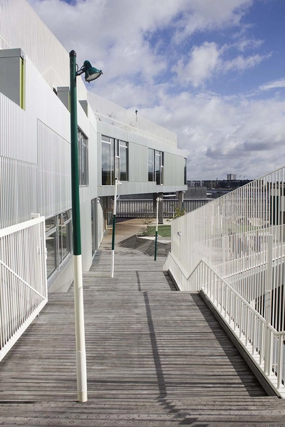 Skolen i Sydhavnen Trappeforløb set fra sydøst