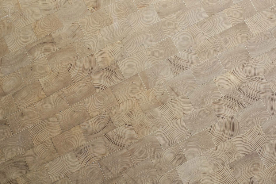 Skolen i Sydhavnen Detalje, gulvbelægning indendøre