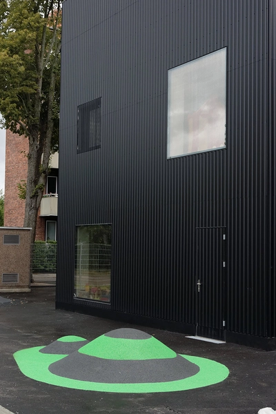 Børnehuset Frederiksvej Detalje, legeplads