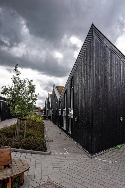 Solhuset - Lions Active House Blik langs facaden