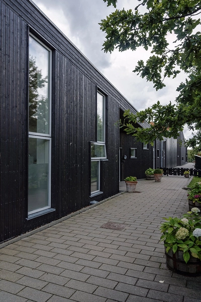 Solhuset - Lions Active House Facadeudsnit