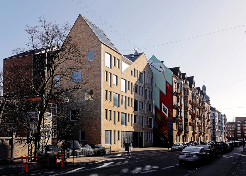 Skolen ved Bülowsvej Blik ned af Thorvaldsensvej