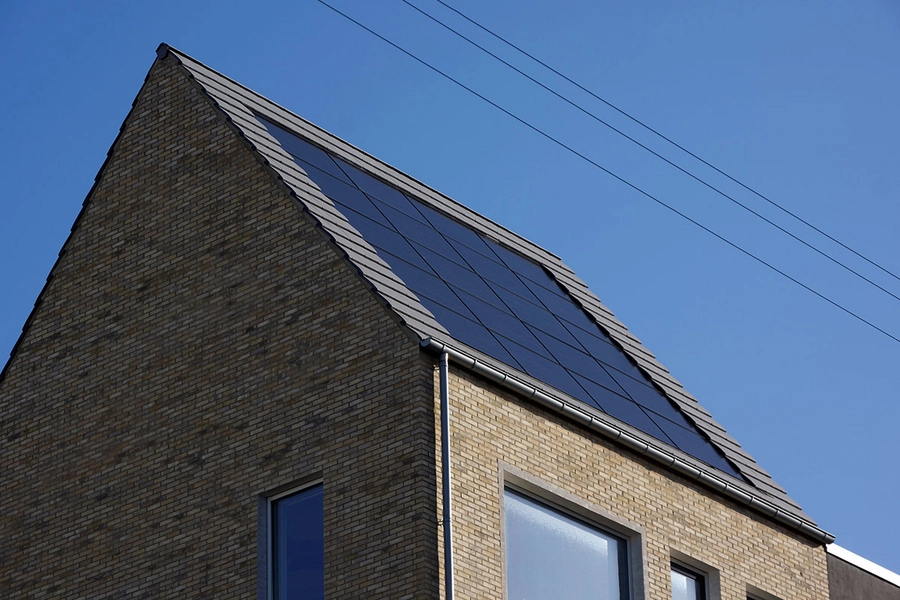 Skolen ved Bülowsvej Tagusnit set fra Thorvaldsensvej