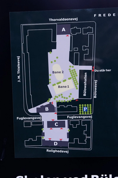 Skolen ved Bülowsvej Oversigtsplan