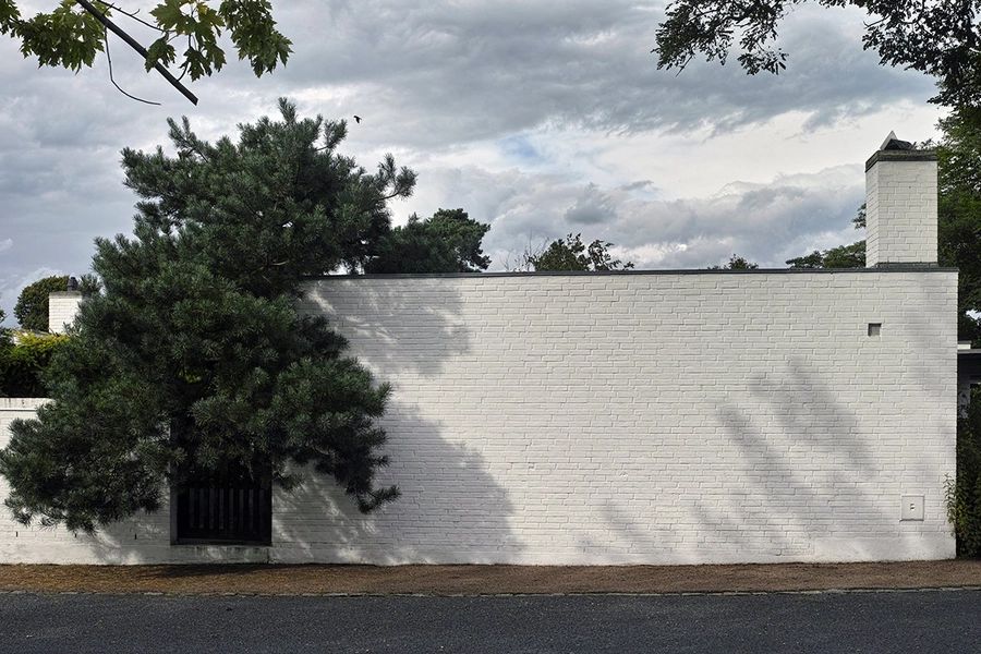 Ved Stampedammen Facademotiv og beplantning