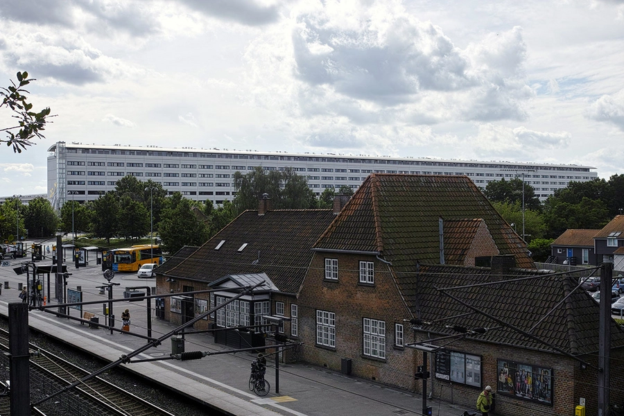 Ådalsparken Blik fra Kokkedal st.
