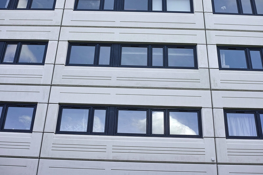 Ådalsparken Højhus, vinduessætning