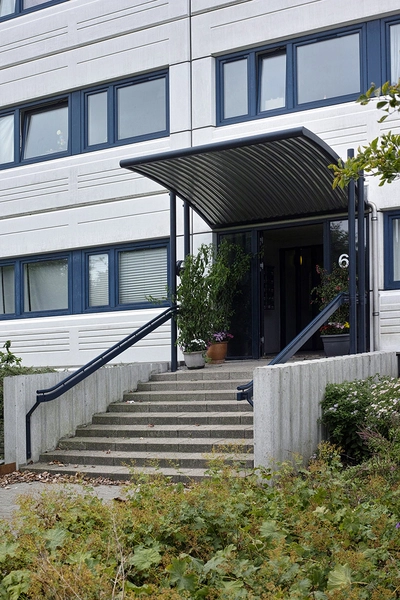 Ådalsparken Lav blok, entré