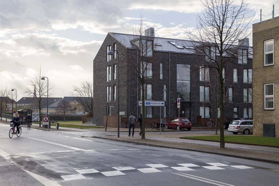 Saugværket Bygningen set fra nord-øst langs Danneskiold-Samsøes Allé