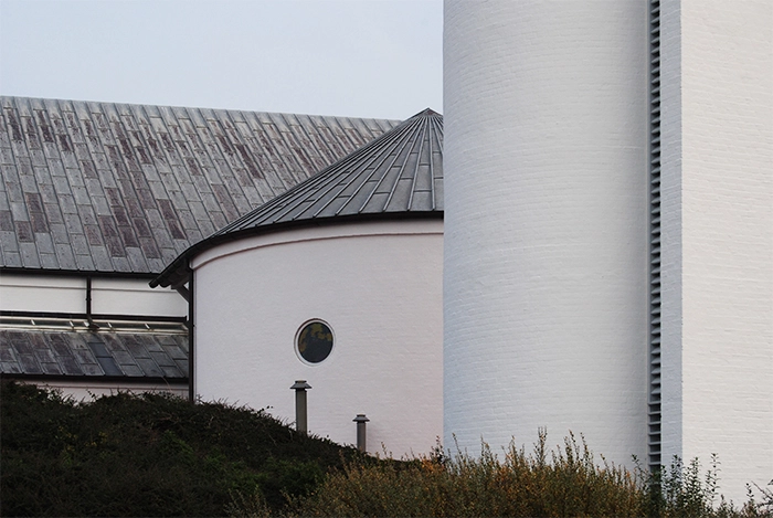 Hjerting Kirke Facadedetalje