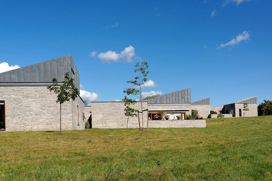 Slotshusene Bebyggelsen i landskabet