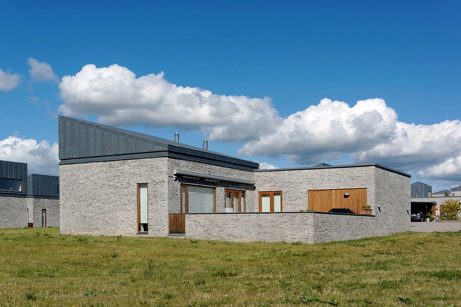 Slotshusene Bebyggelsen i landskabet