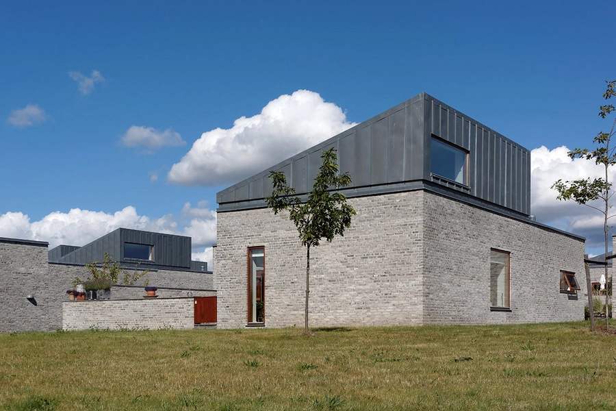 Slotshusene Bebyggelsen i landskabet