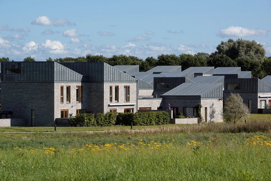 Slotshusene Bebyggelsen i landskabet