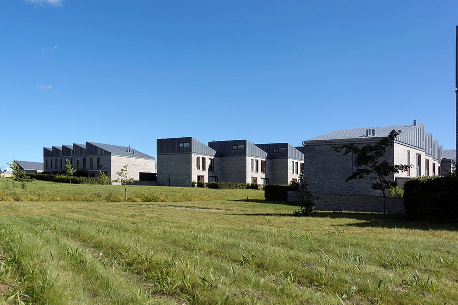 Slotshusene Bebyggelsen i landskabet